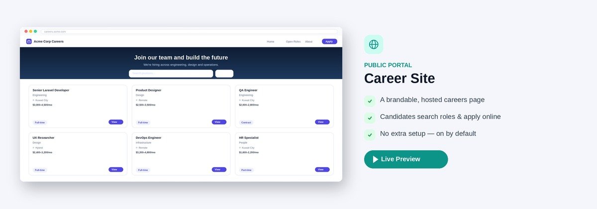 HireBoard feature highlight