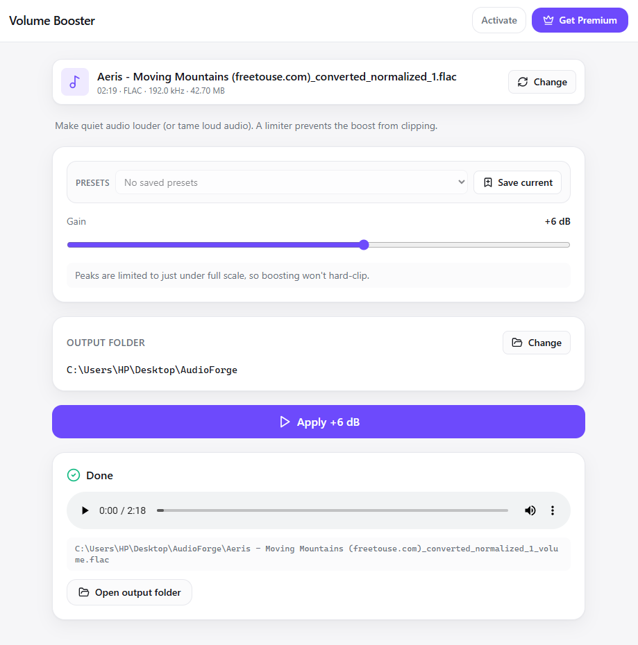 Audio Forge screenshot 8