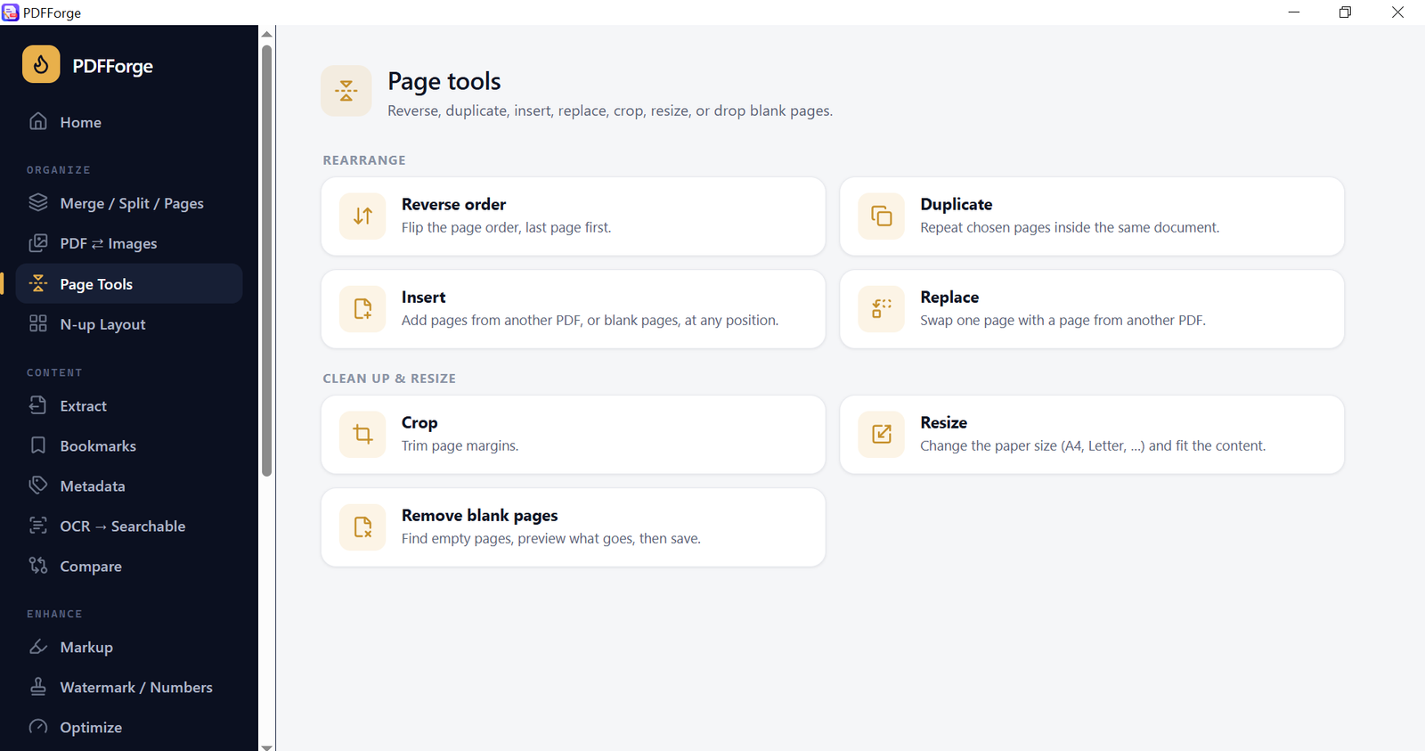 PdfForge — Offline PDF Toolkit screenshot 3