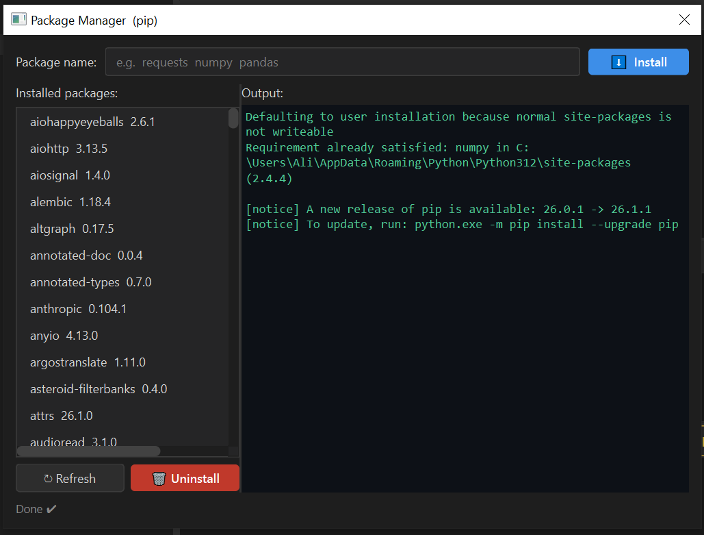 Python Code Runner screenshot 5