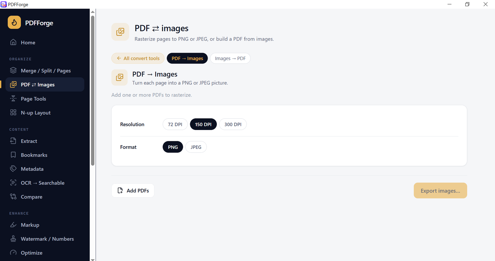PdfForge — Offline PDF Toolkit screenshot 4