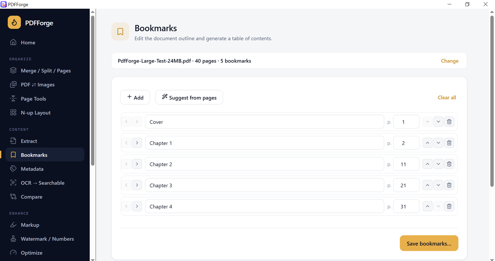 PdfForge — Offline PDF Toolkit screenshot 8