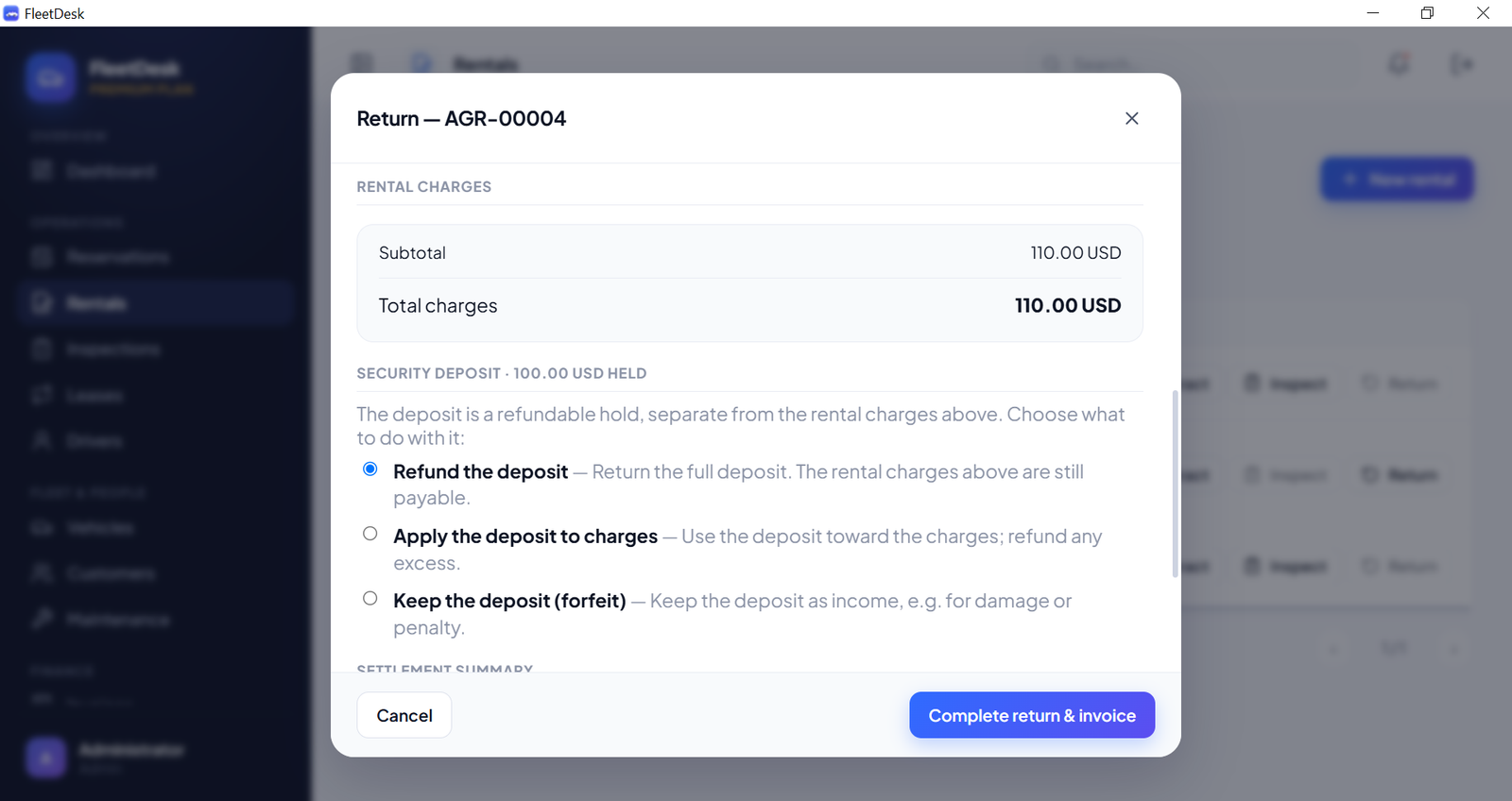 FleetDesk Car Rental screenshot 14