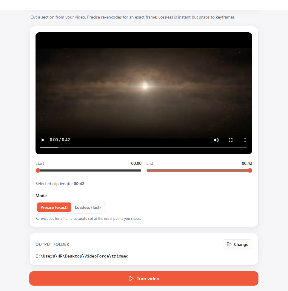 Video Forge screenshot 4