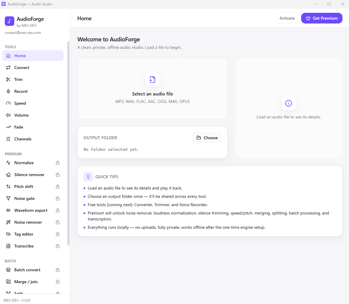 Audio Forge screenshot 5