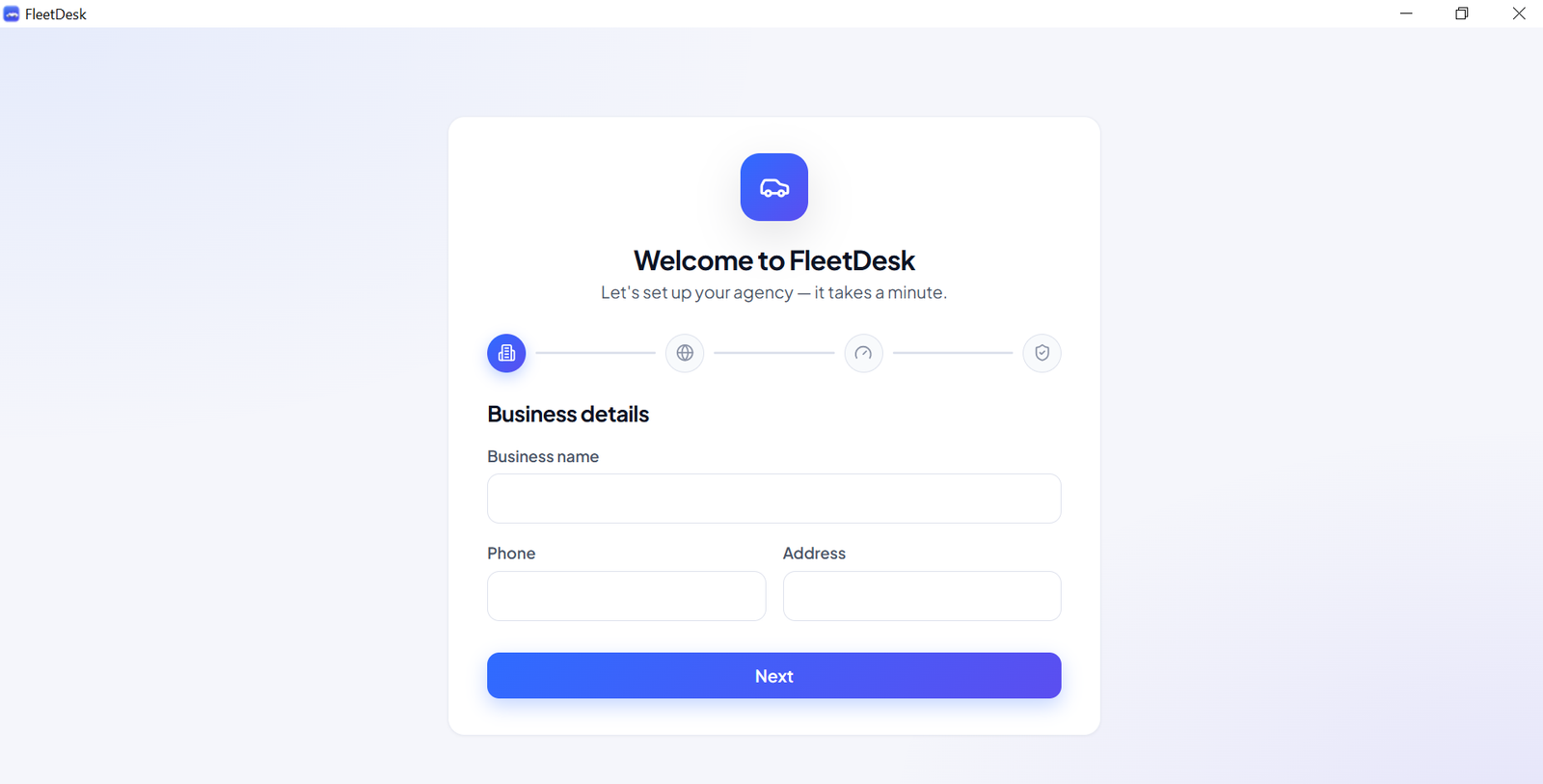 FleetDesk Car Rental screenshot 1