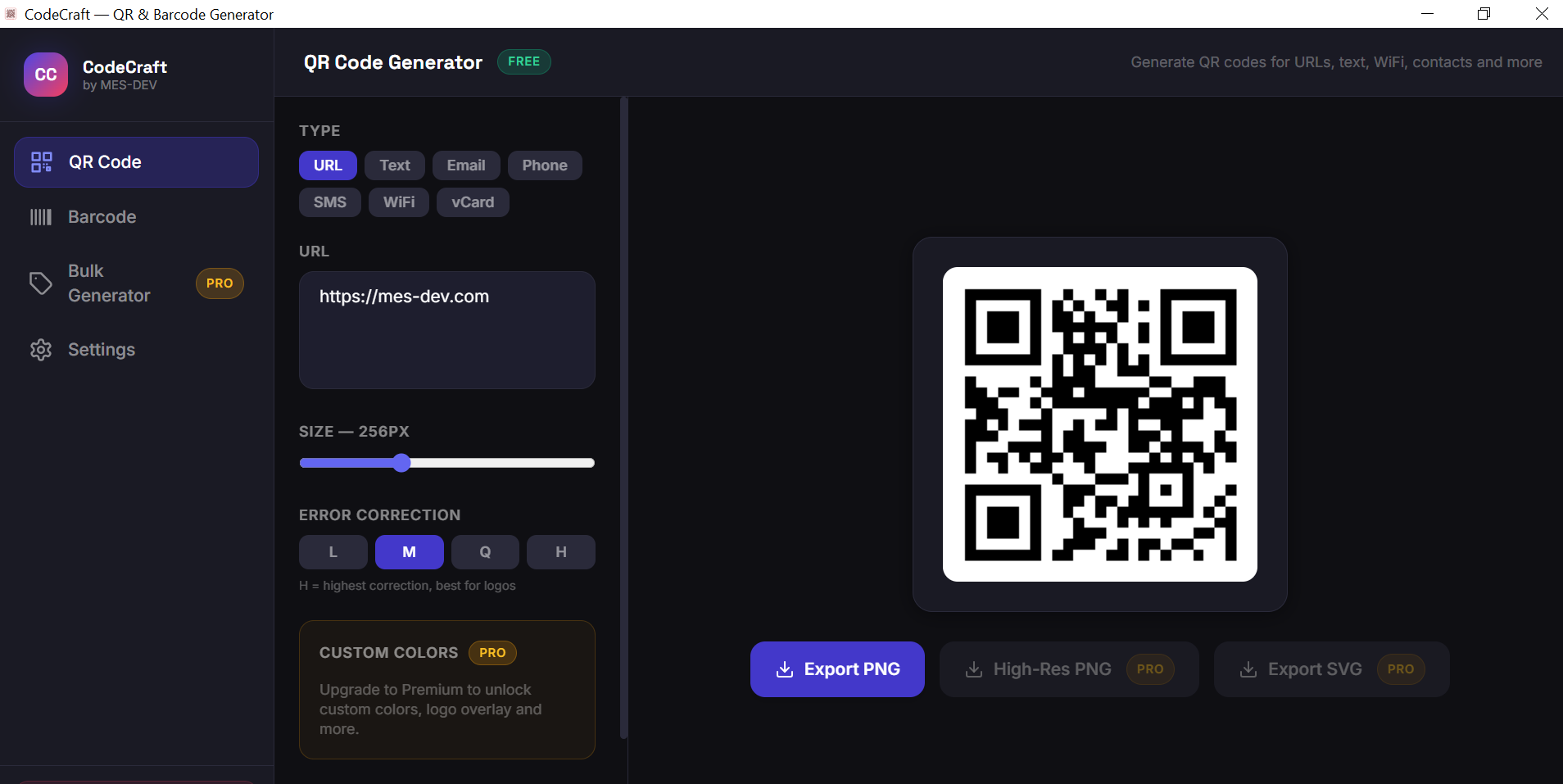 CodeCraft screenshot