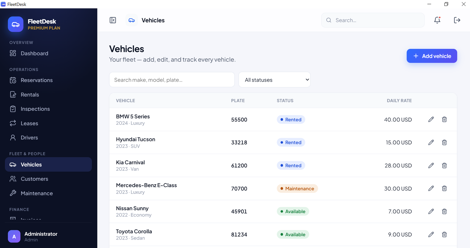 FleetDesk Car Rental screenshot 7