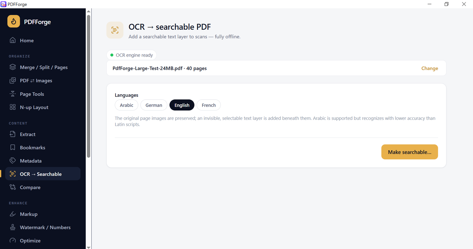 PdfForge — Offline PDF Toolkit screenshot 7