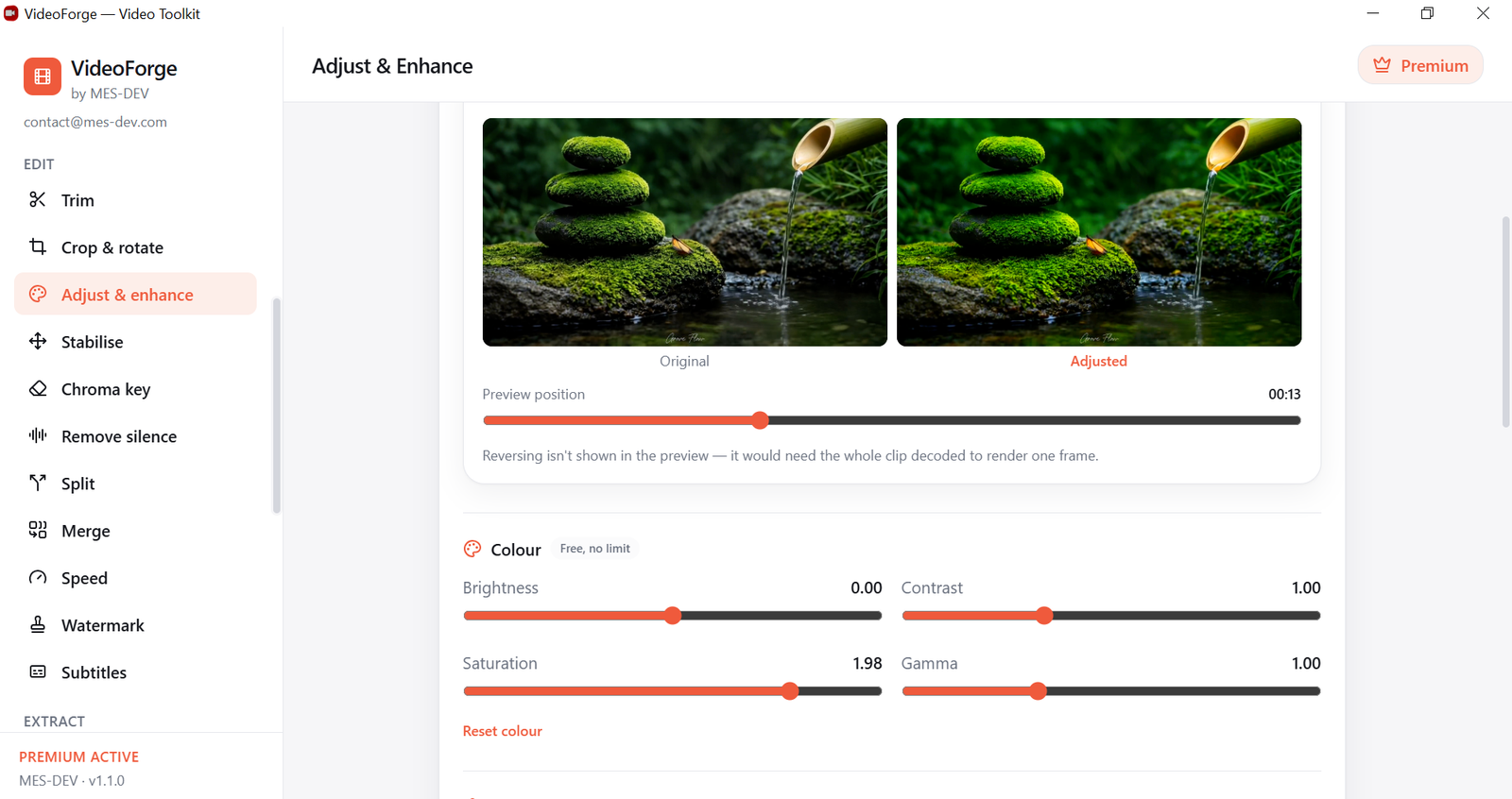 VideoForge screenshot