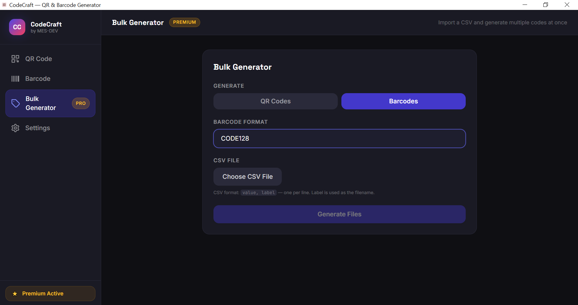CodeCraft screenshot